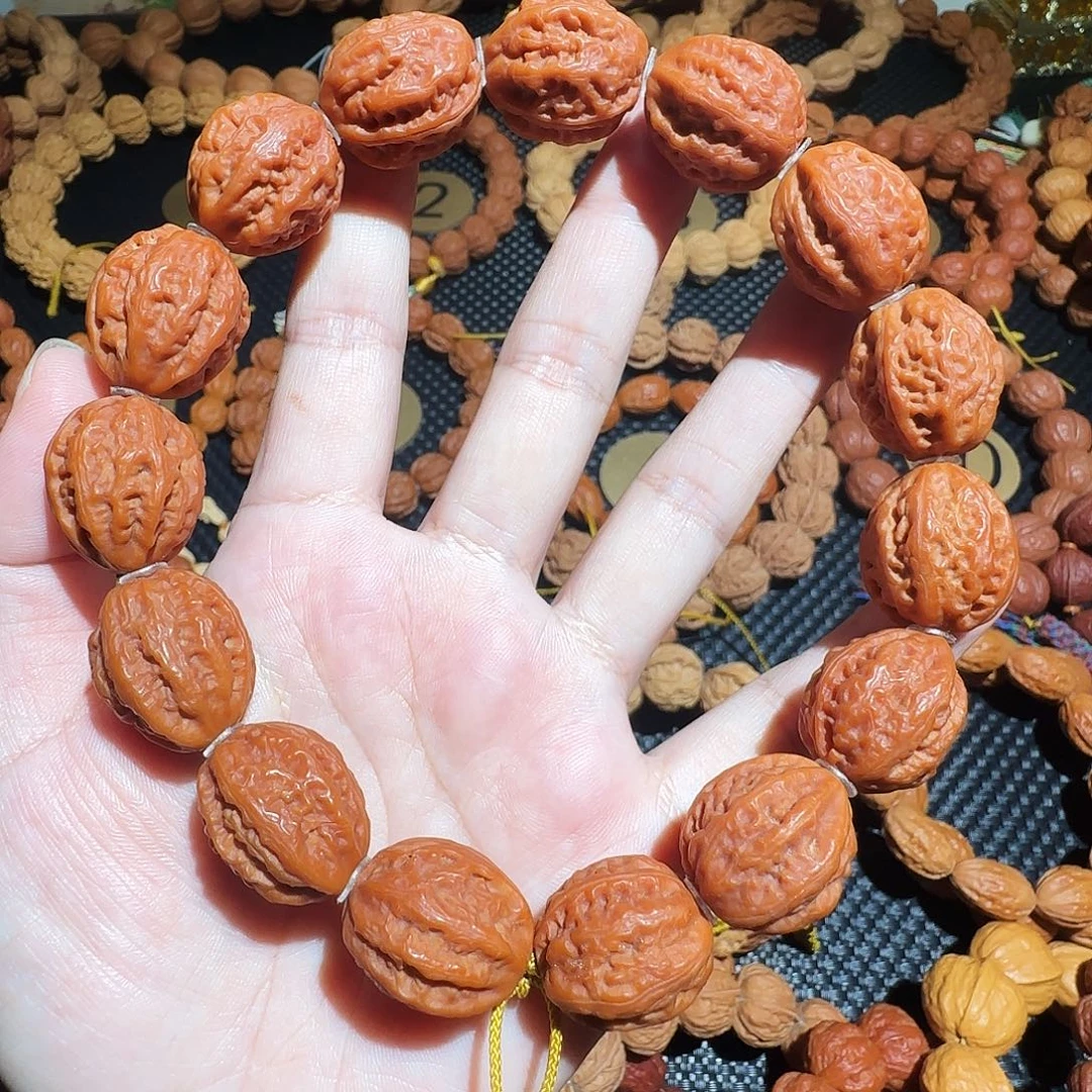 吊坠文玩核桃京八棱手持