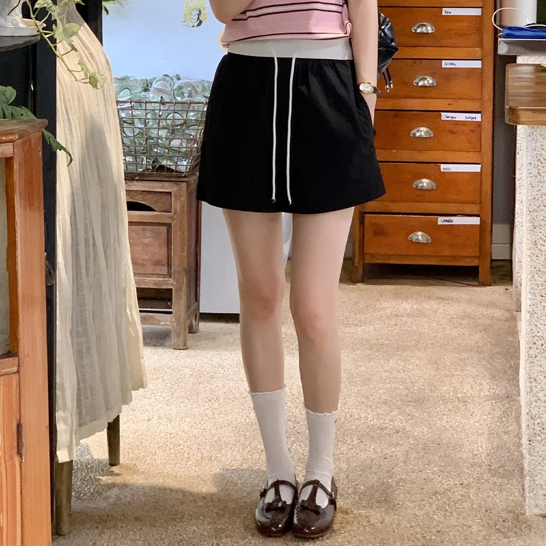 【现货】【环岛骑行】FS505X002白色带子短裤