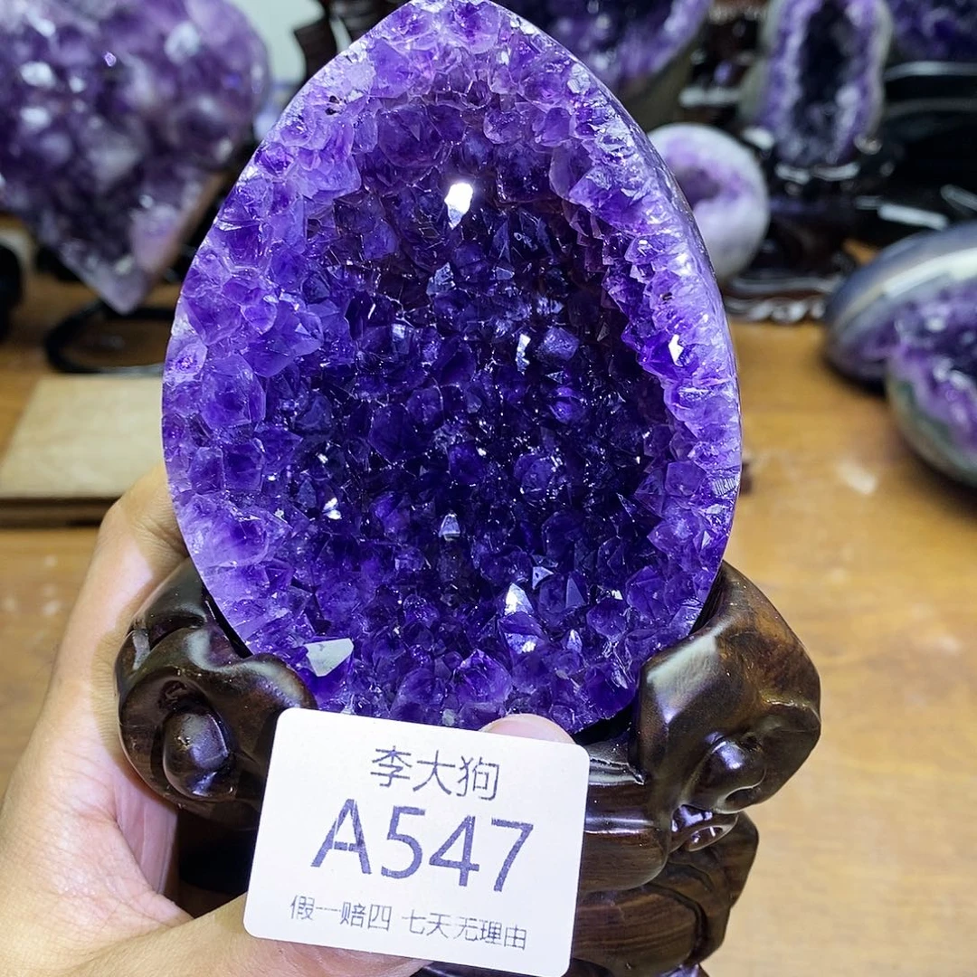 未镶嵌大型摆件（非配饰）紫晶