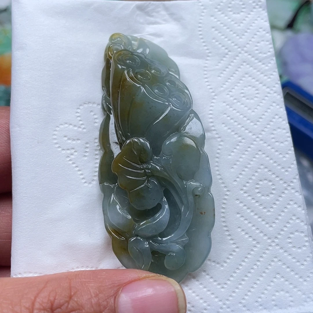 颈饰未镶嵌翡翠翡玉缘翡翠