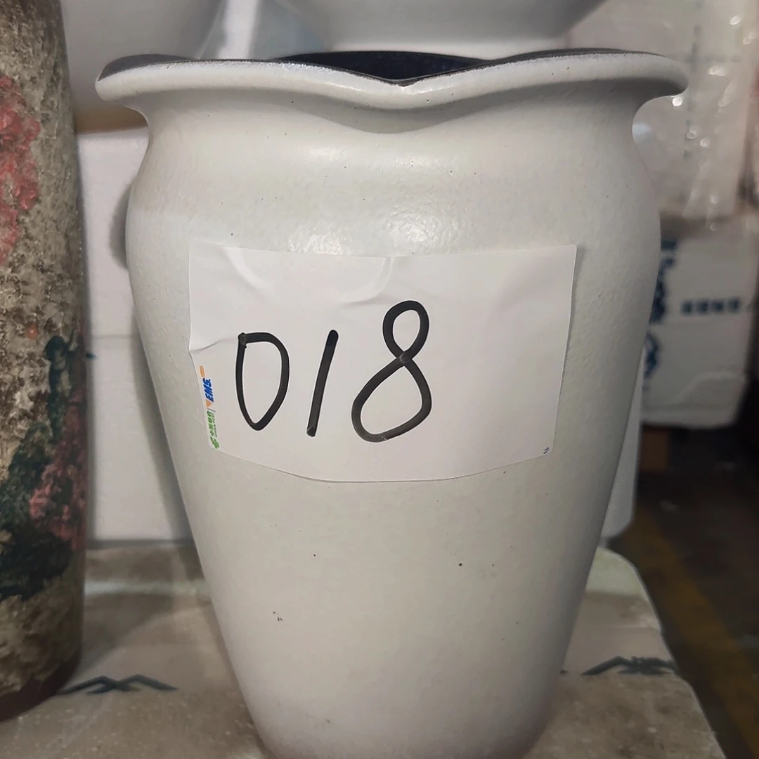 荷叶边白色大盆包邮