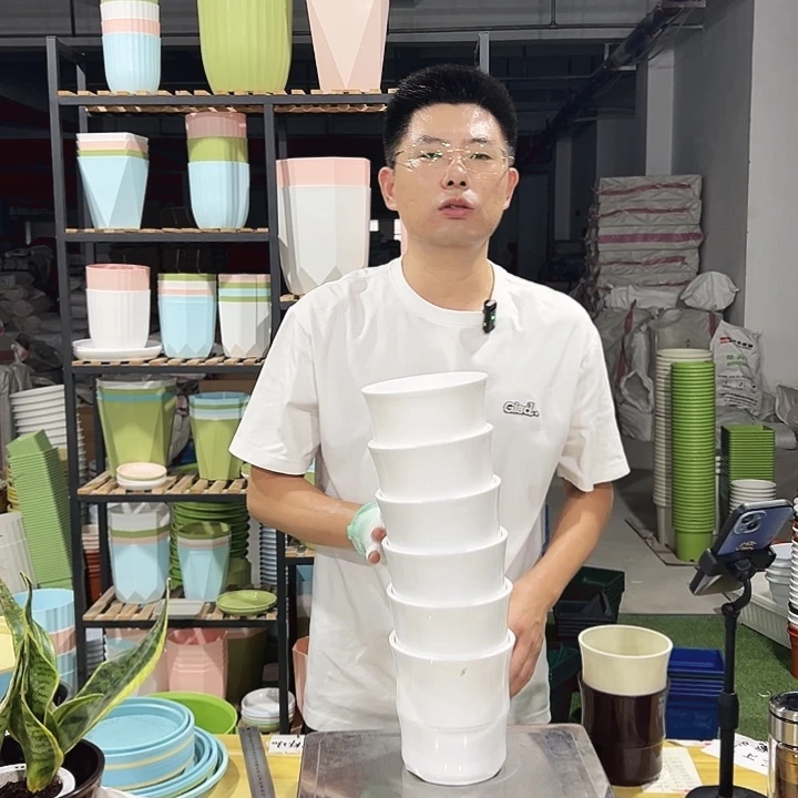 竹节口13.6高14白色6只无托