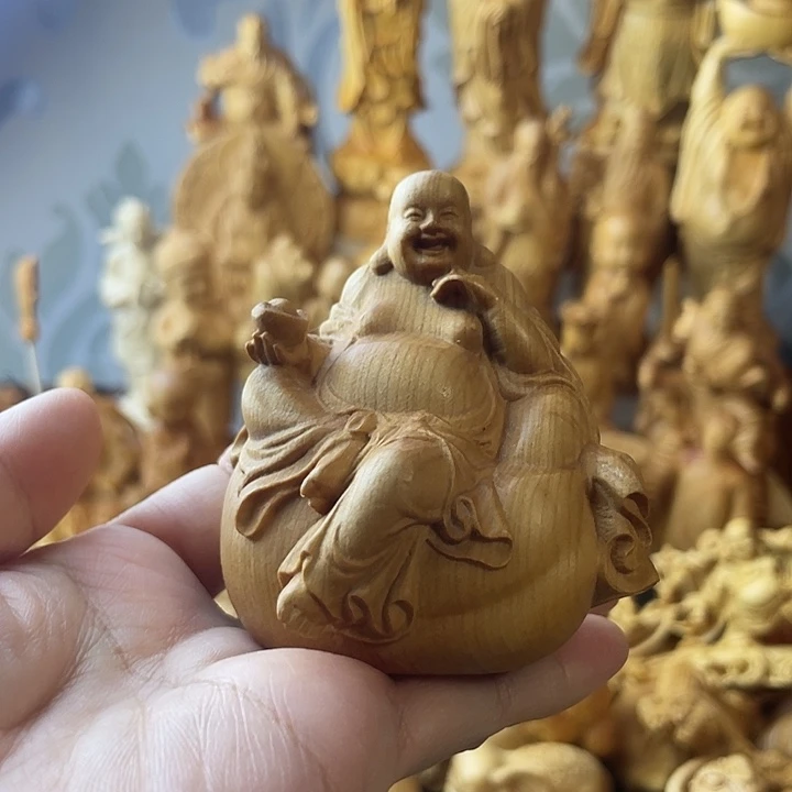 柏木（崖柏）崖柏布袋弥勒