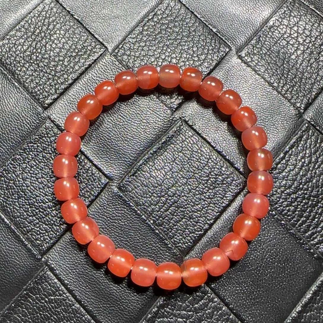 南红玛瑙未镶嵌手串7mm+