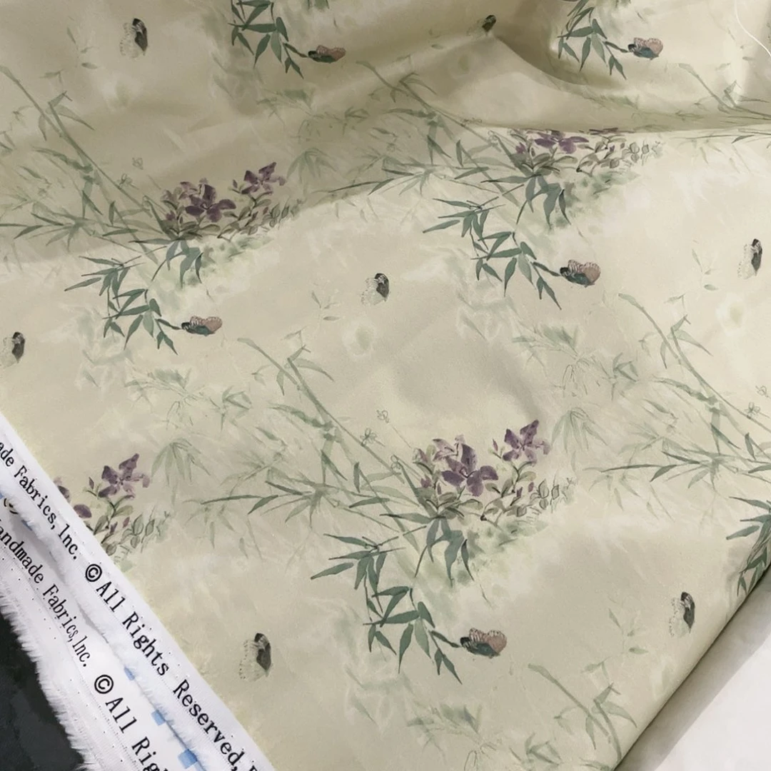 一米价纯棉50支加密斜纹1.5米宽果子布艺地卷