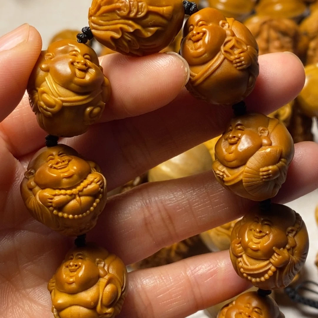橄榄核手串/手链八大弥勒