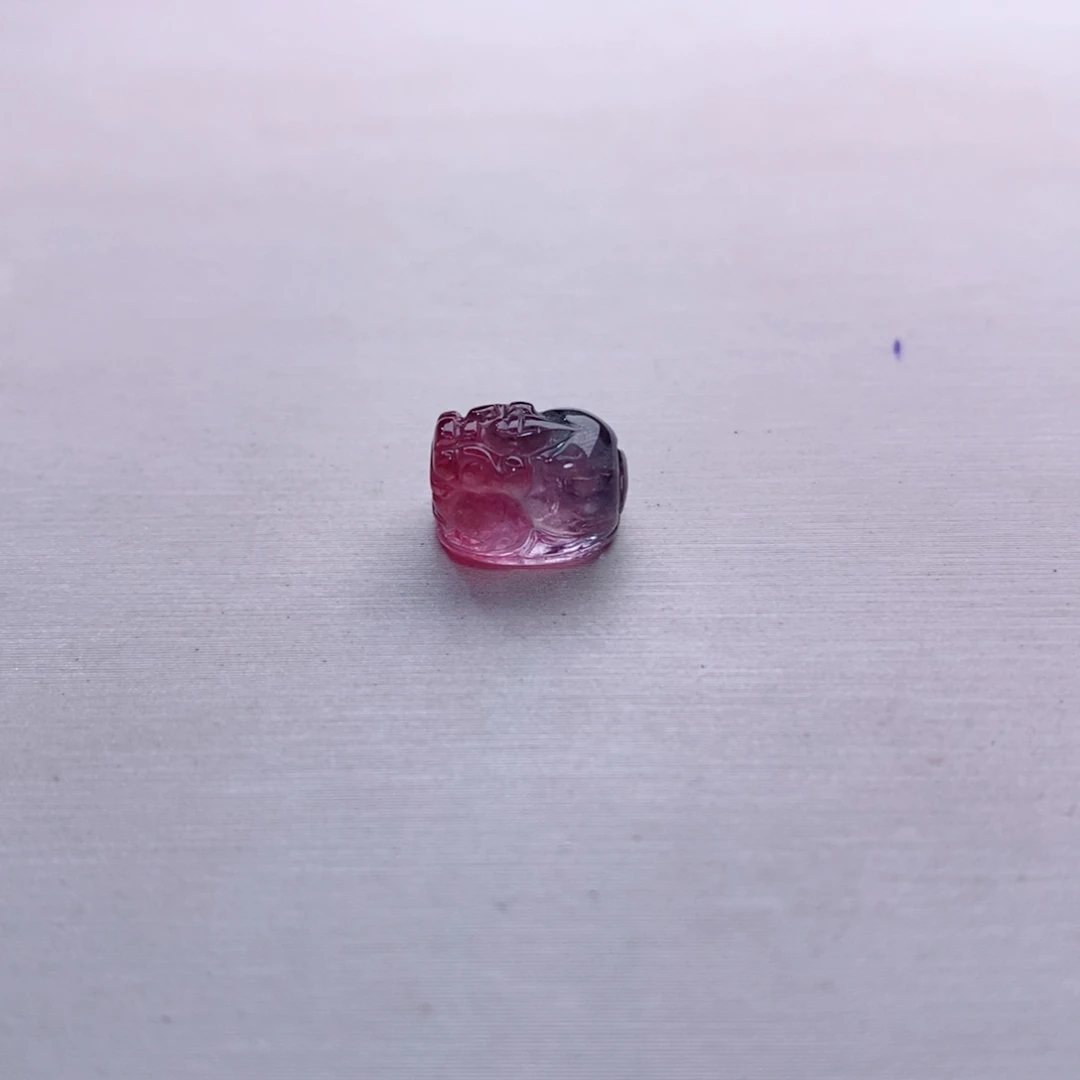 未镶嵌貔貅碧玺碧玺A貔貅