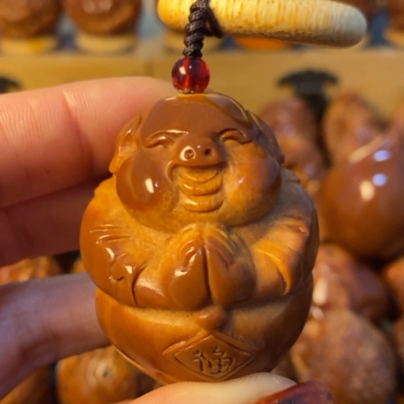 【闪购商品】橄榄核手串/手链我****我精品核雕