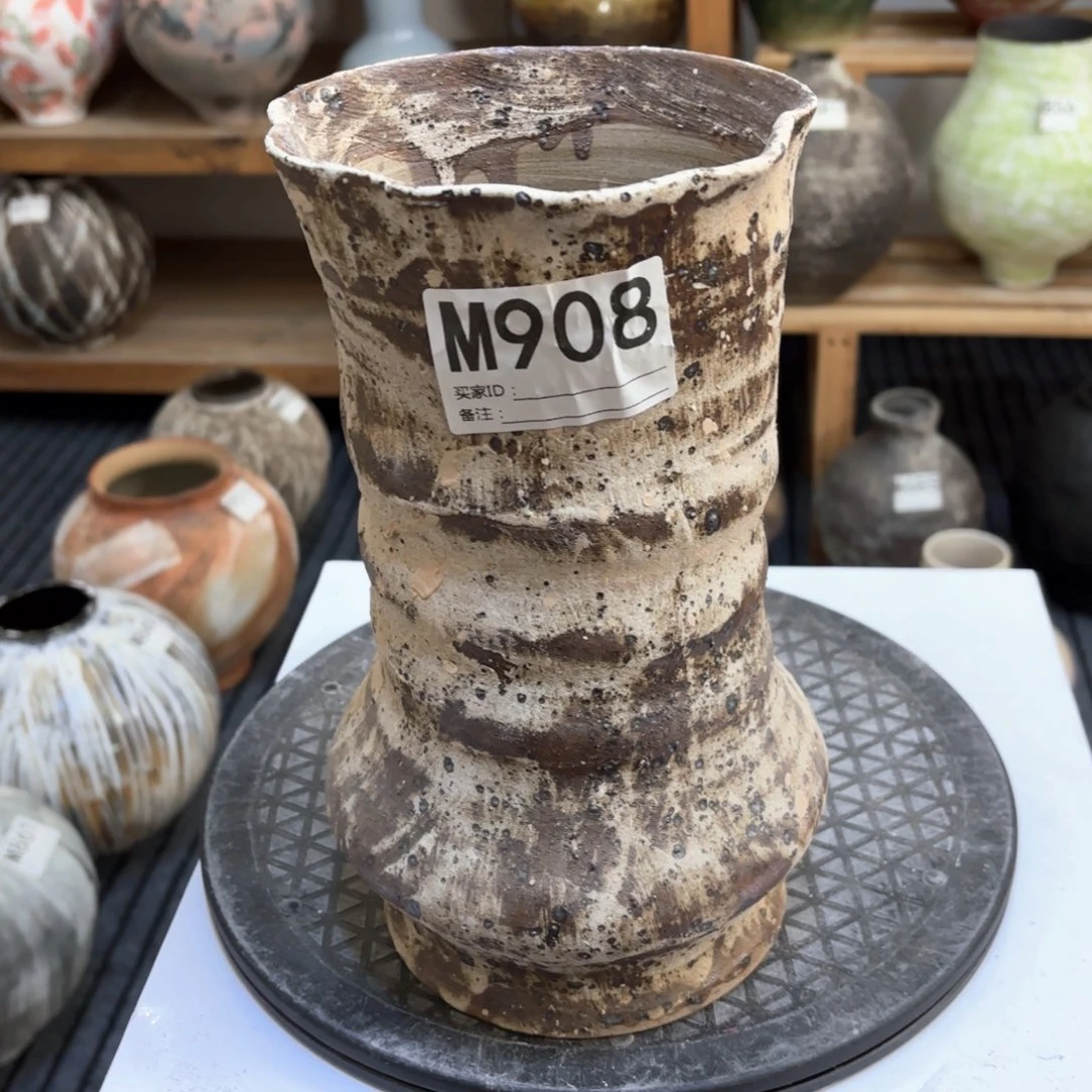 瓶陶瓷瓶口径11.5高度27.5