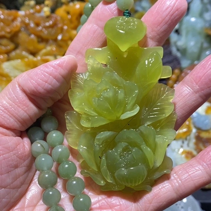 岫玉岫玉吊坠未镶嵌