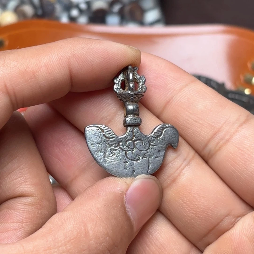 海*铜星月菩提吊坠项链