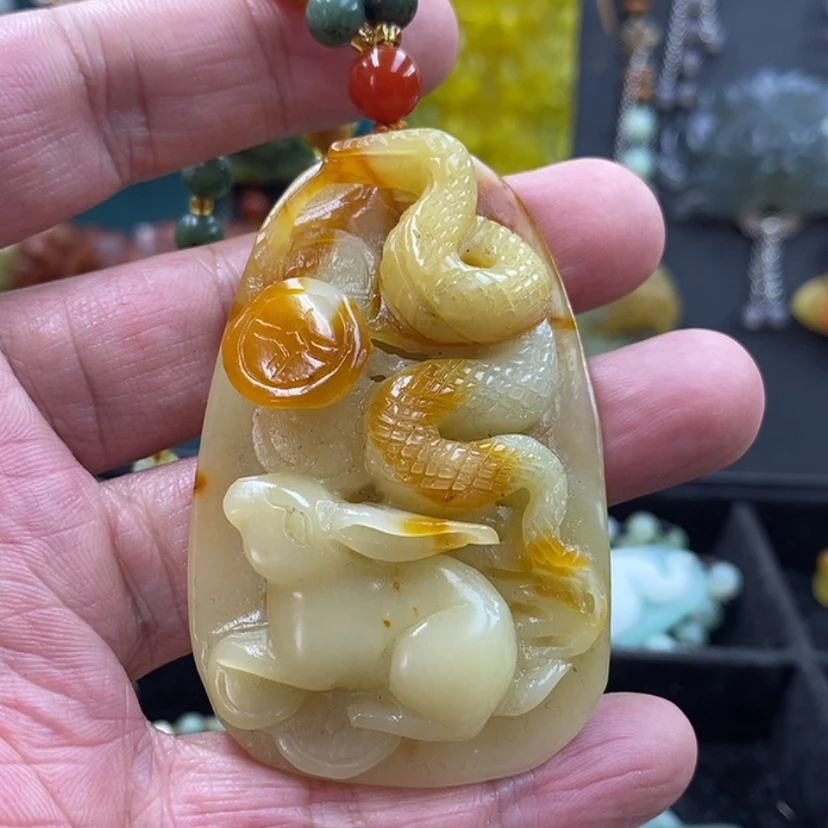 【闪购商品】未镶嵌岫玉吊坠