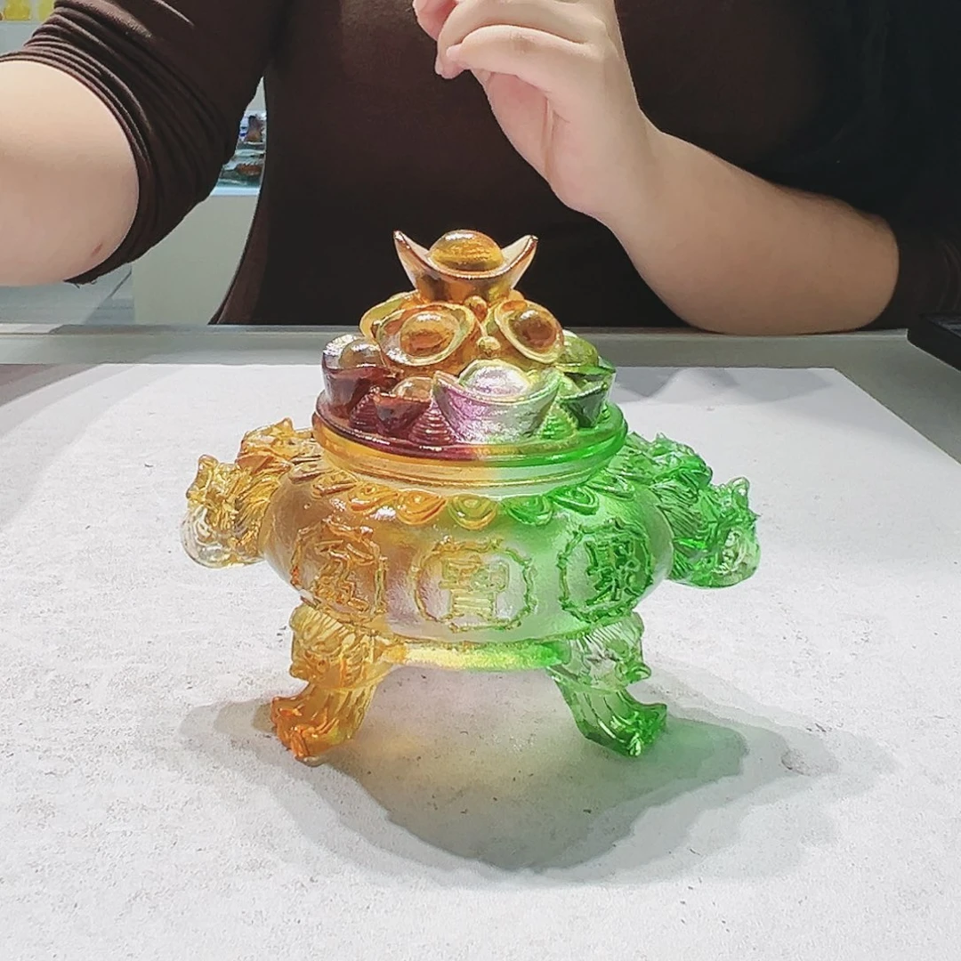 【闪购商品】手工艺品琉璃双貔貅