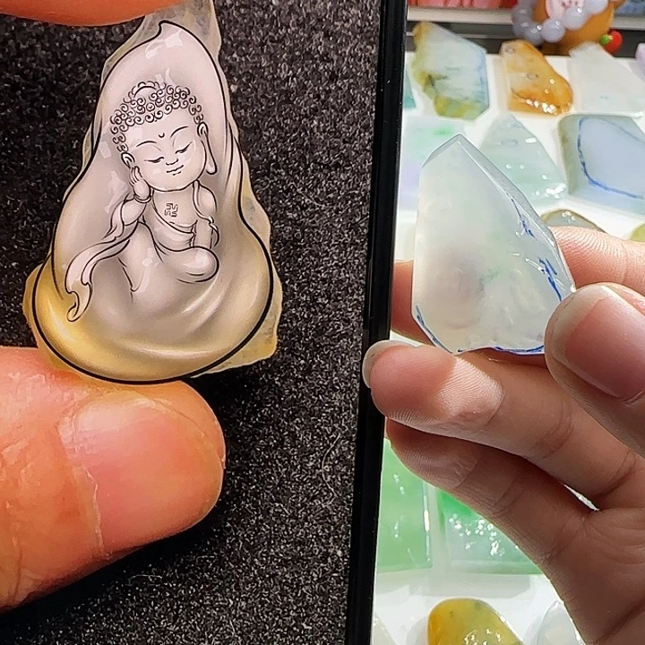 定制翡翠未镶嵌翡翠定制