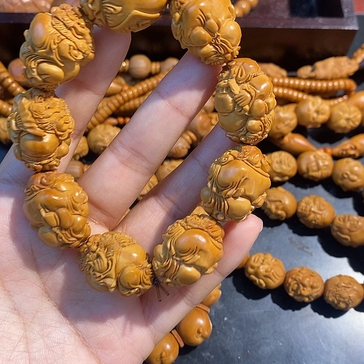 橄榄核手串/手链钟馗