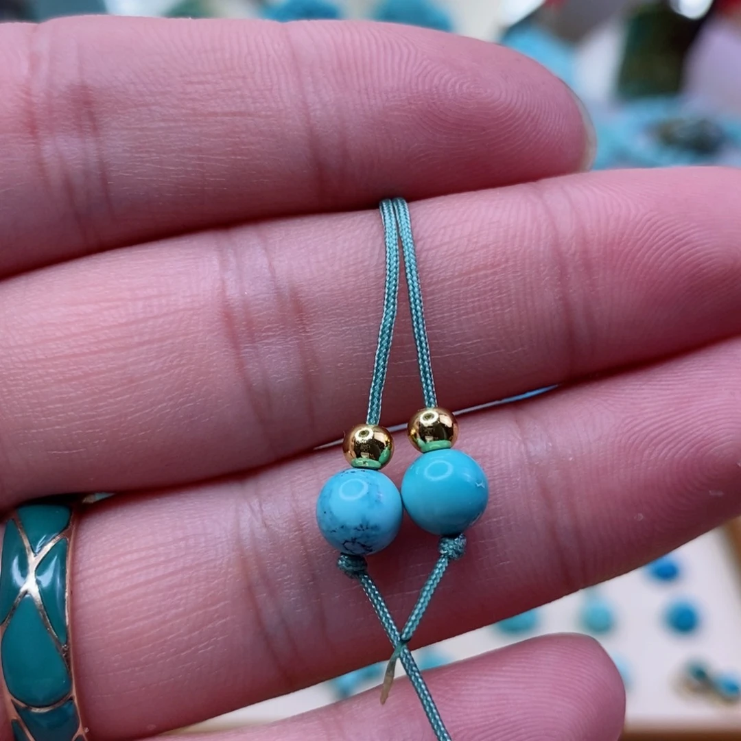 绿松石配饰未镶嵌用****4