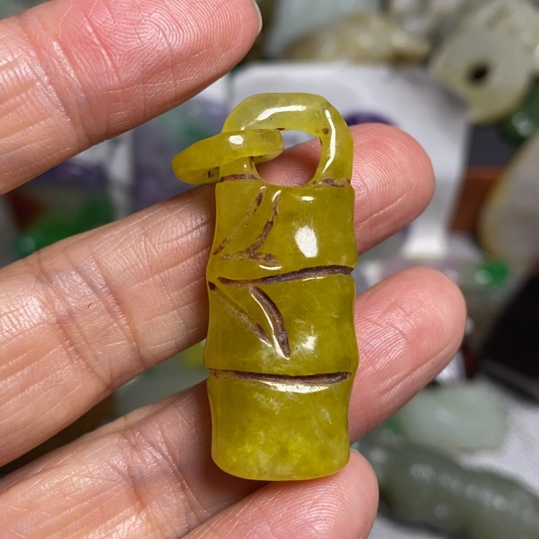 和田玉（糖玉）未镶嵌颈饰