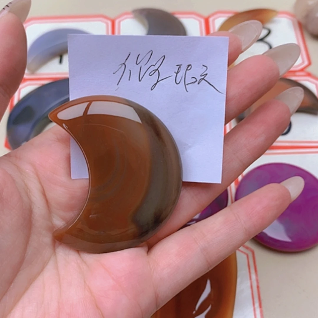 【闪购商品】未镶嵌玛瑙/玉髓珠宝半成品阳****4