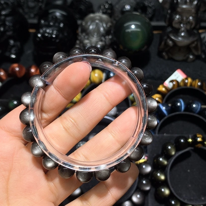 【闪购商品】未镶嵌黑曜岩珠宝奇石?****n