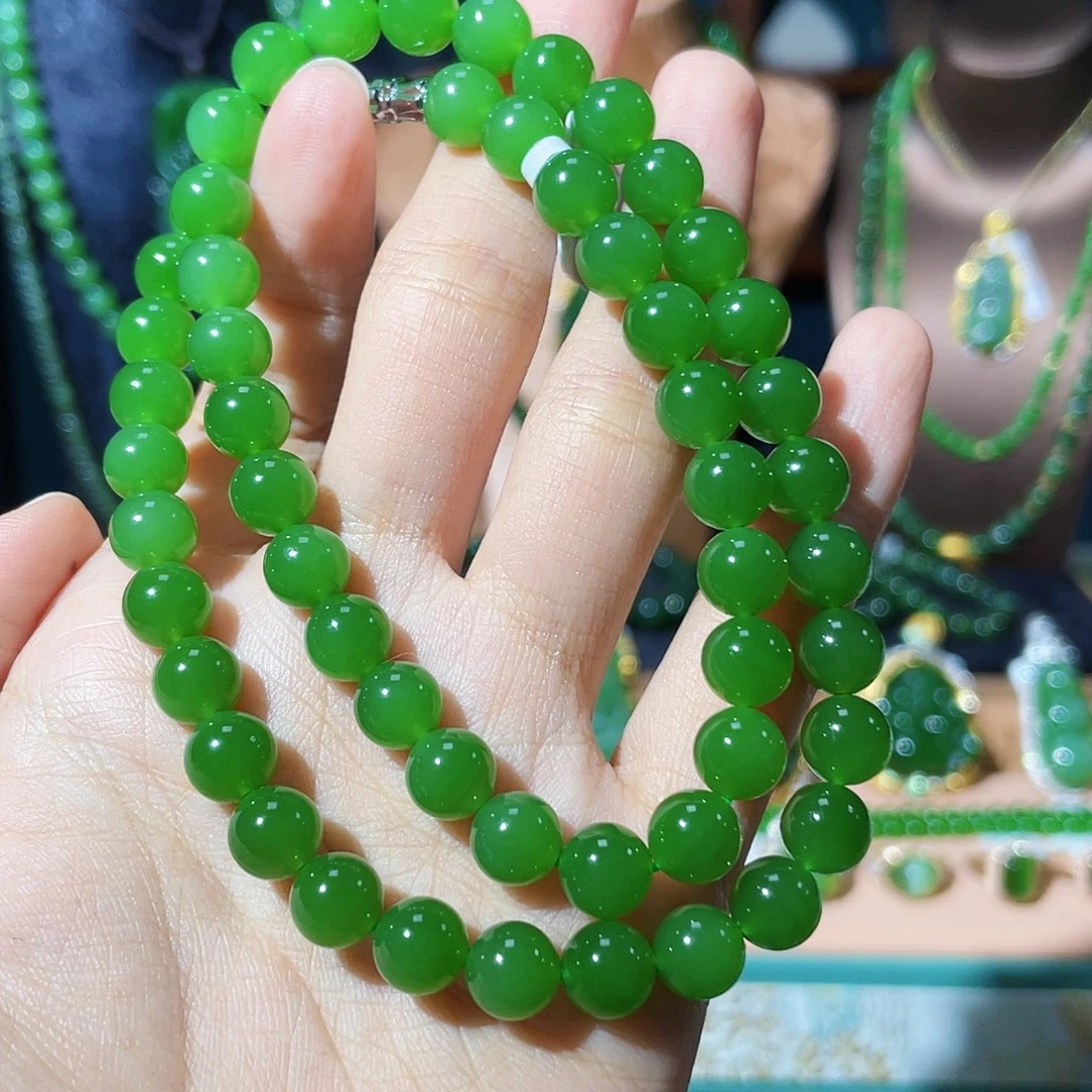 和田玉（碧玉）未镶嵌颈饰