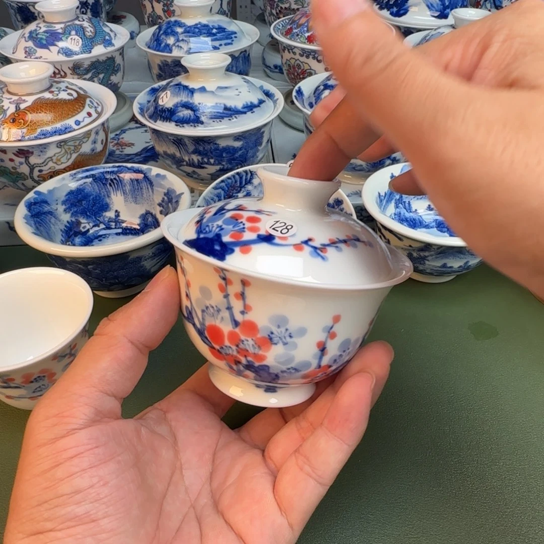 纯手工纯手绘茶具80