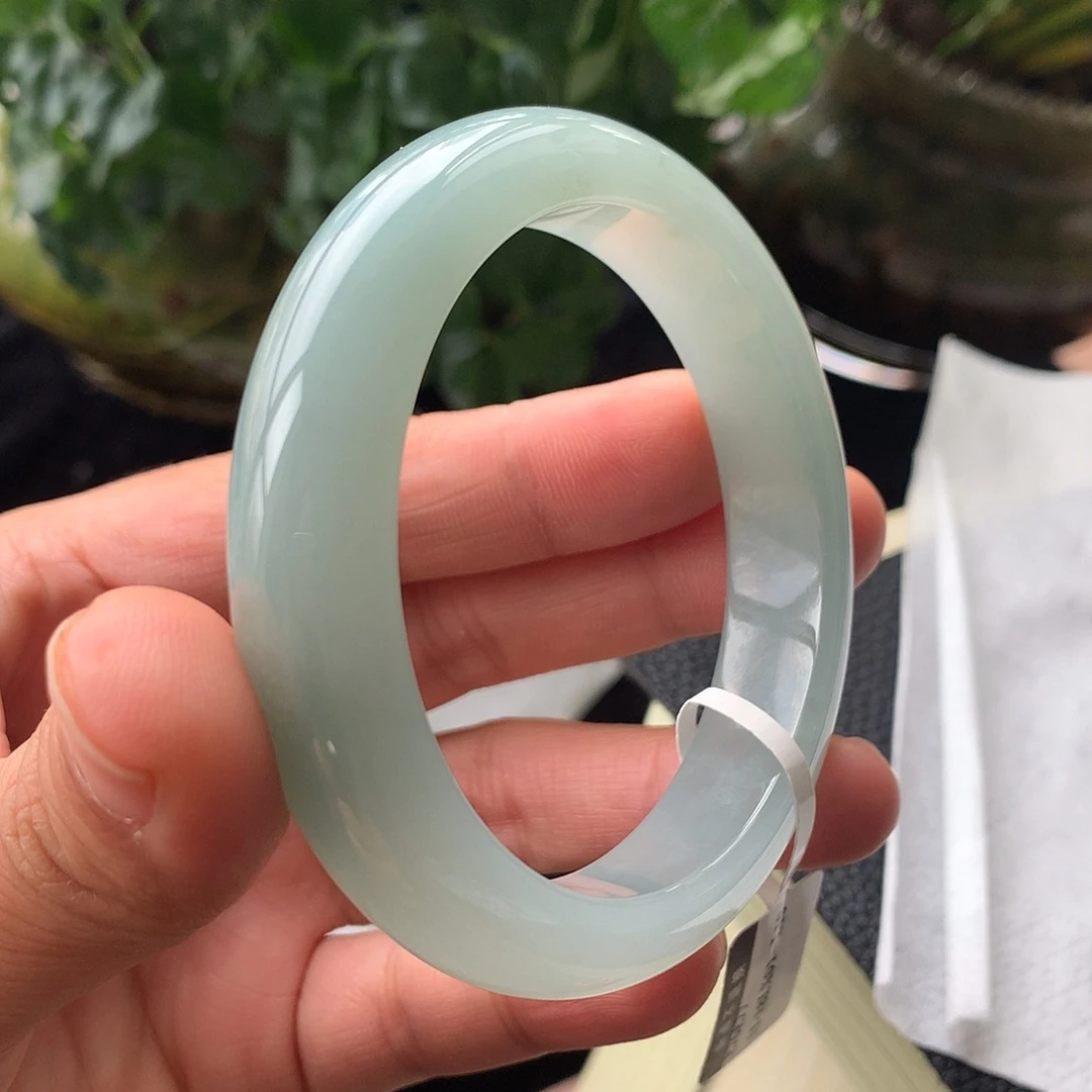 翡翠未镶嵌手镯6号