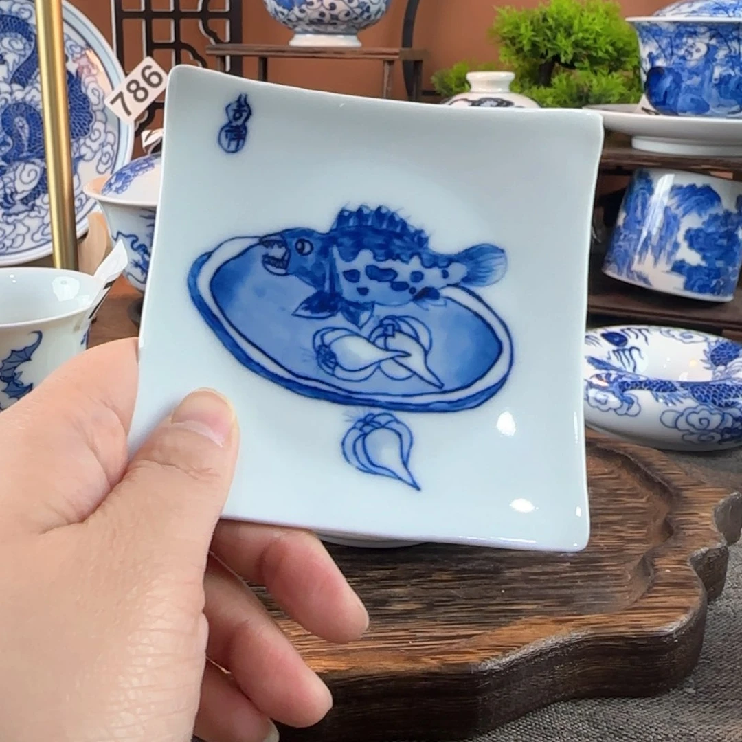 景德镇陶瓷手绘茶器814