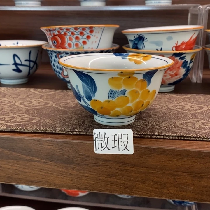 釉下老陶泥手工绘制