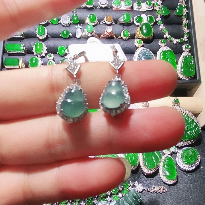 未镶嵌翡翠耳饰24