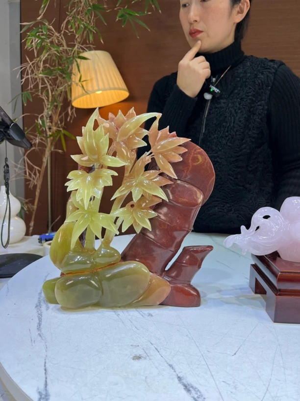 精品天然玉石摆件