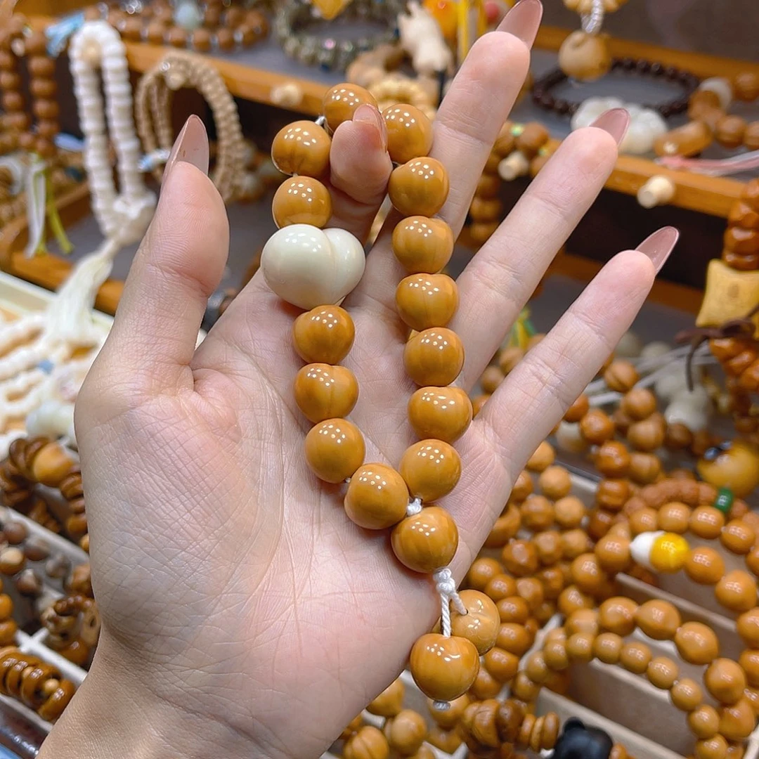 Z***ﾞ菩提无事牌屁桃棉线绳