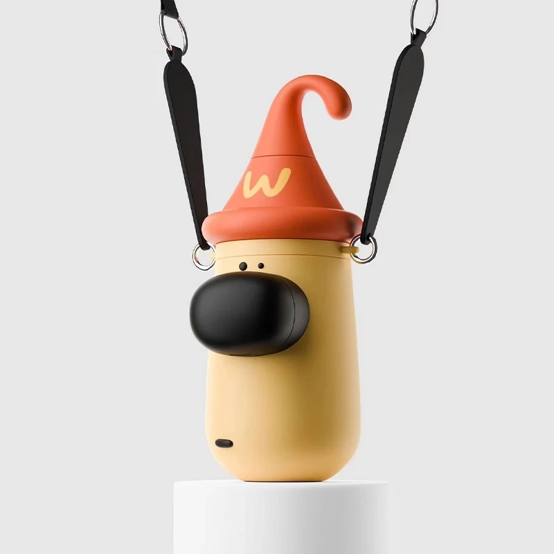 VRIUKNT吃盐的鱼网红爆款小狗保温杯女生高颜值2025水杯吸管杯子