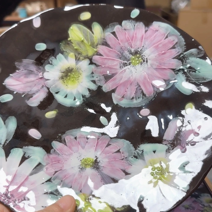 随**缘濑户女子工坊盘子6666888