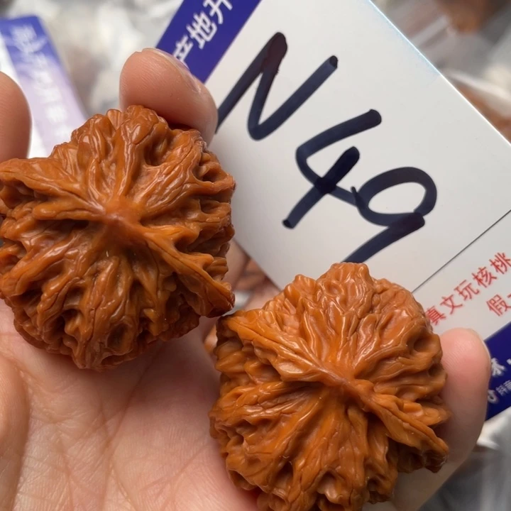 文玩核桃把件苹果40尺