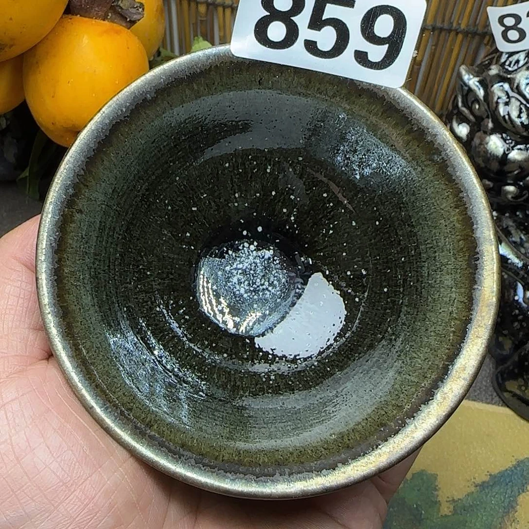 茶盏建盏杯主人杯龙窑柴烧