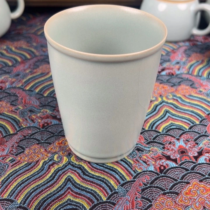仿古釉水大容量可乐杯