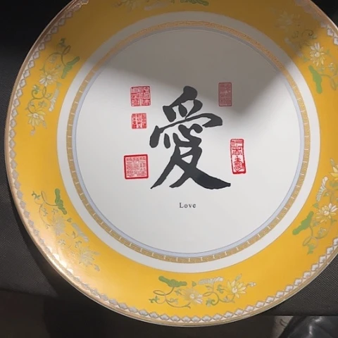 水***华瓷其他12寸盘一个陶瓷