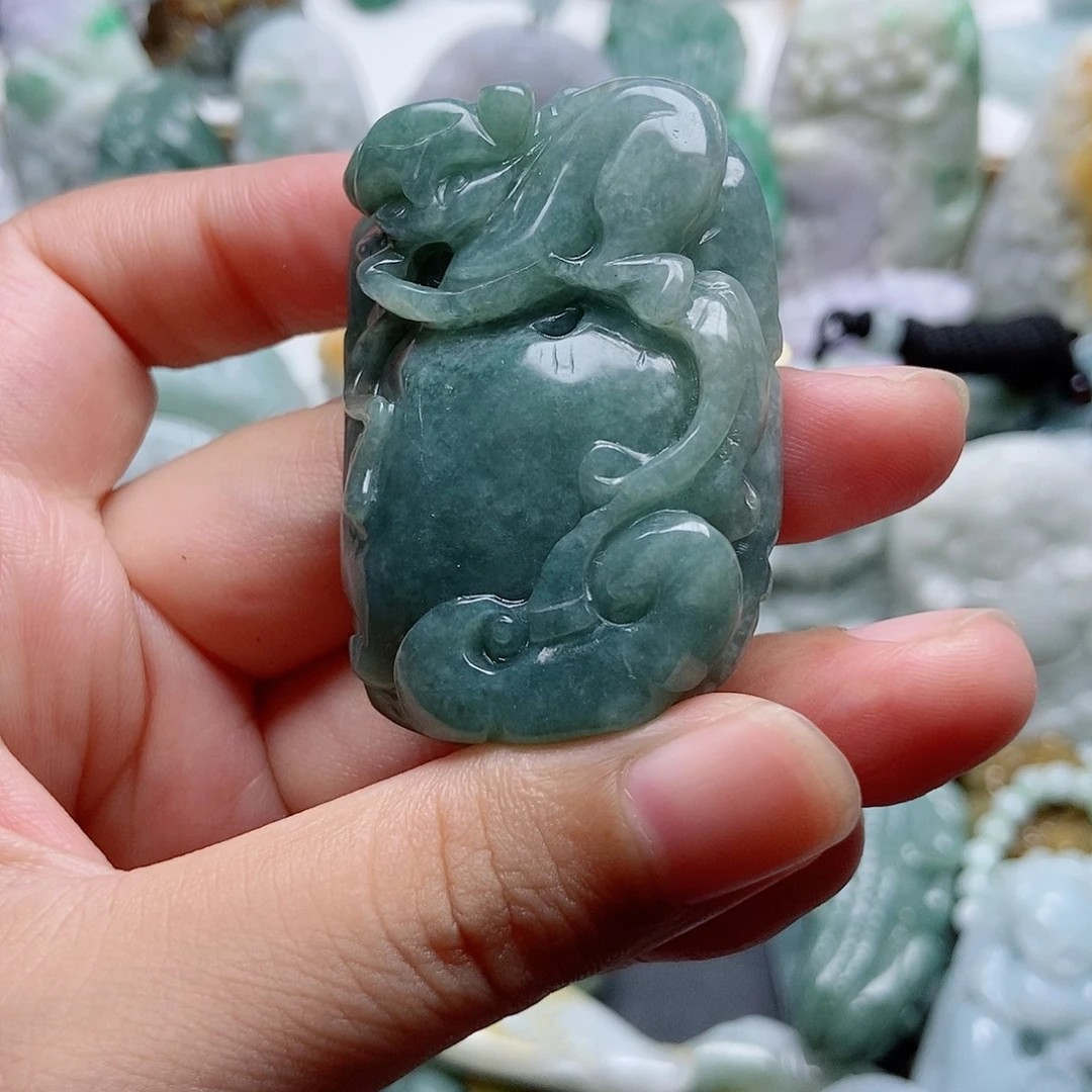 吊坠(不含链)未镶嵌翡翠1