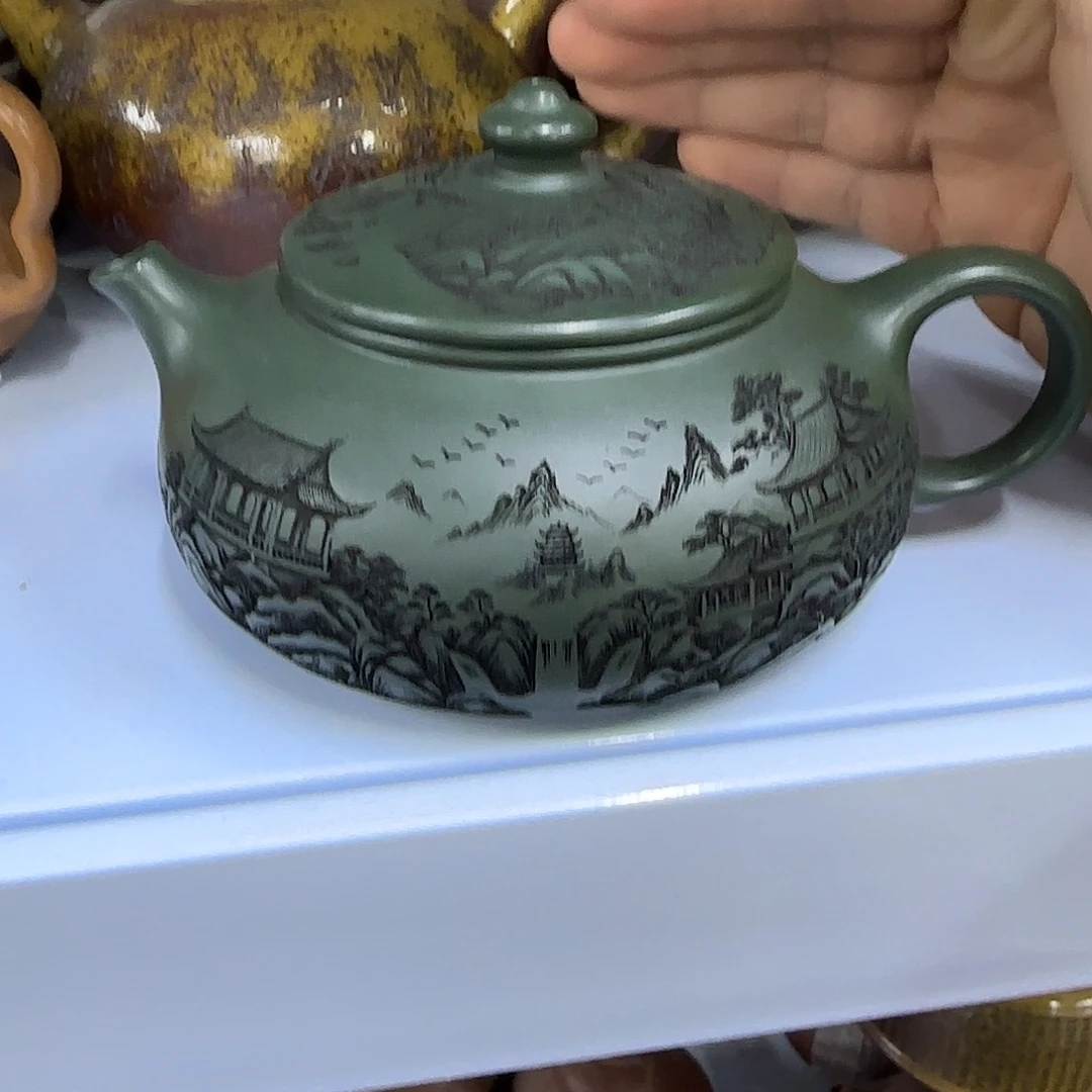 茶壶紫砂宜兴紫砂壶微瑕处理