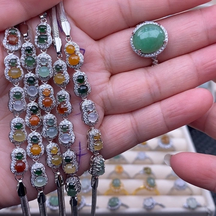 未镶嵌戒指翡翠晗*贝缅甸