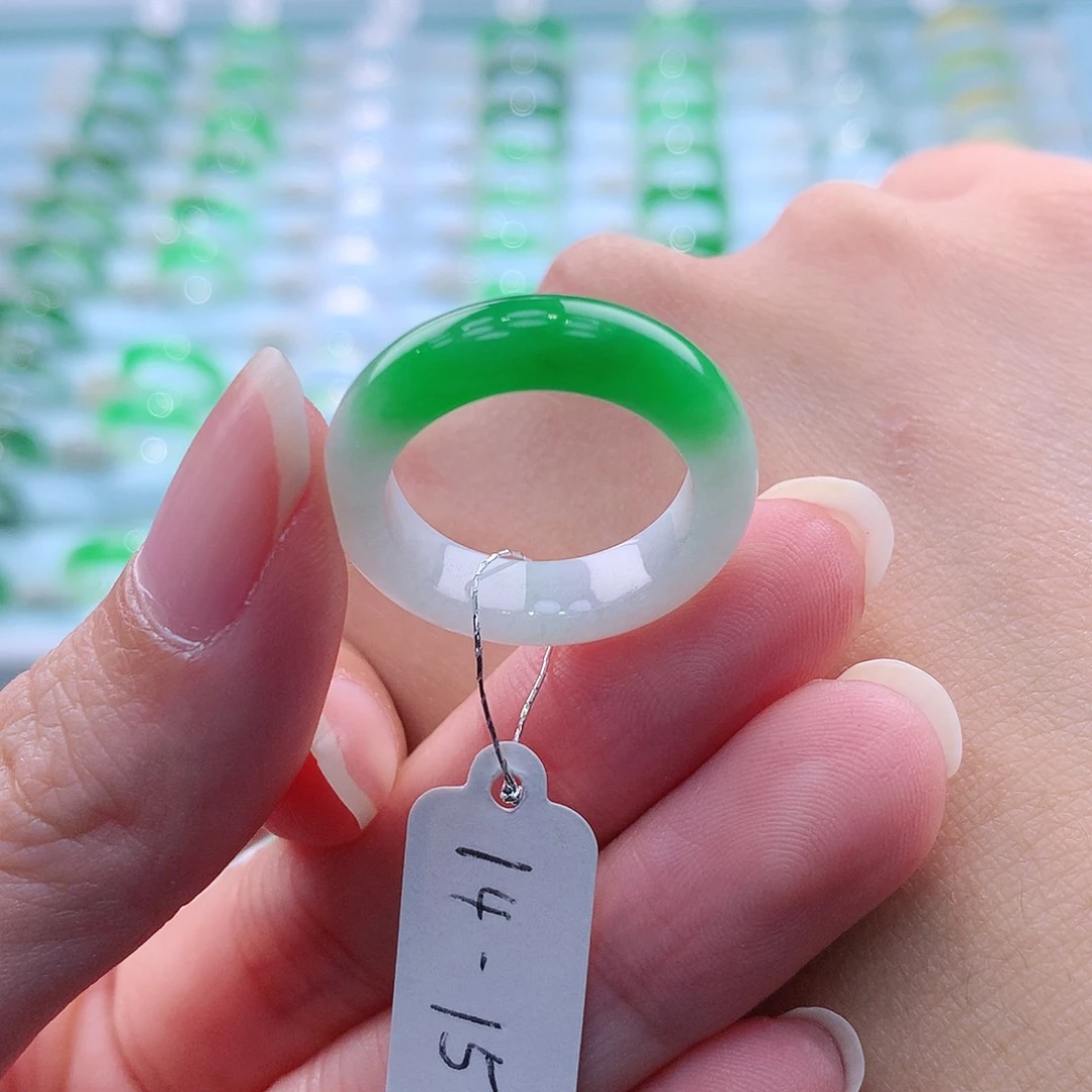 未镶嵌戒指翡翠缅甸翡翠A货