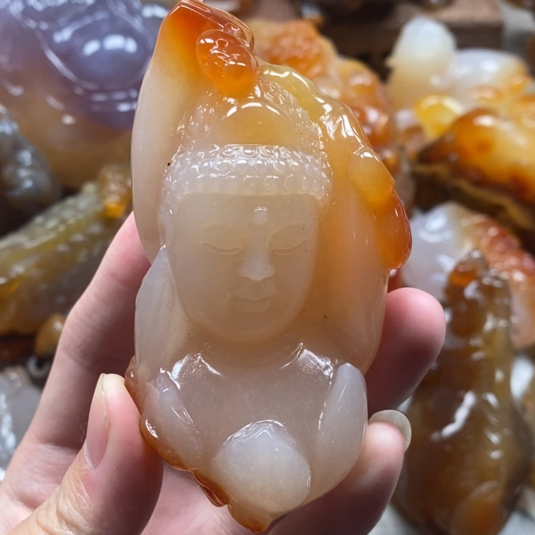 玛瑙/玉髓未镶嵌颈饰