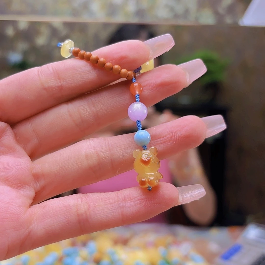 未镶嵌琥珀手链琥珀