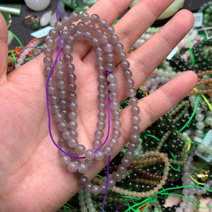 和田玉未镶嵌手链40