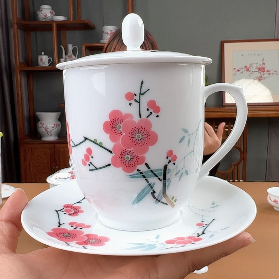 纪念版 翠竹红梅办公杯