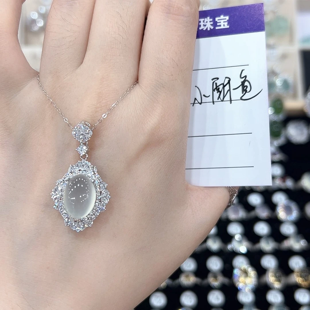 黄晶戒指银S925镶嵌小**?戒指