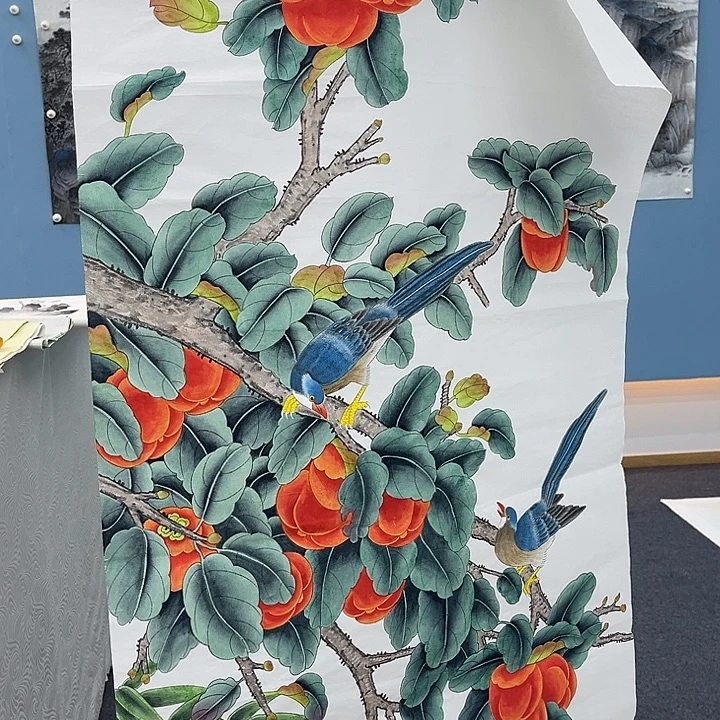 国画纯手绘国画作品