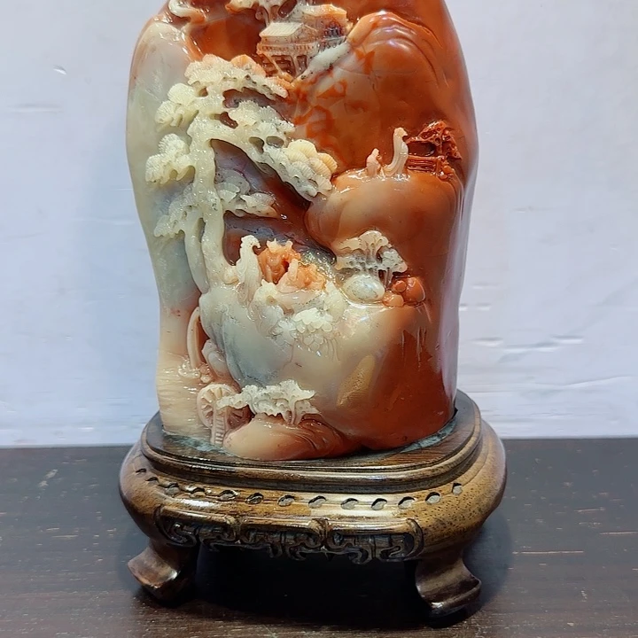 本***爱寿山石寿山石摆件精品