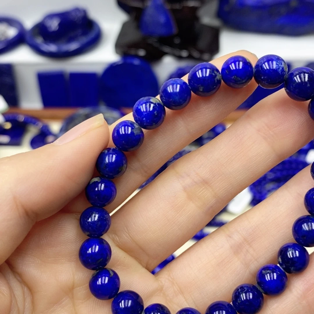 青金石手链未镶嵌时**老