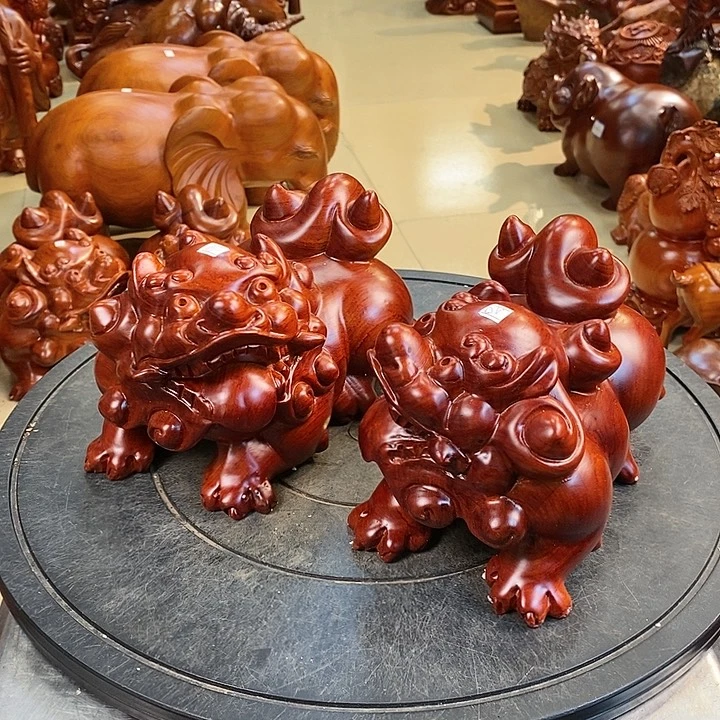 大果紫檀（缅甸花梨）缅甸花梨木貔貅20